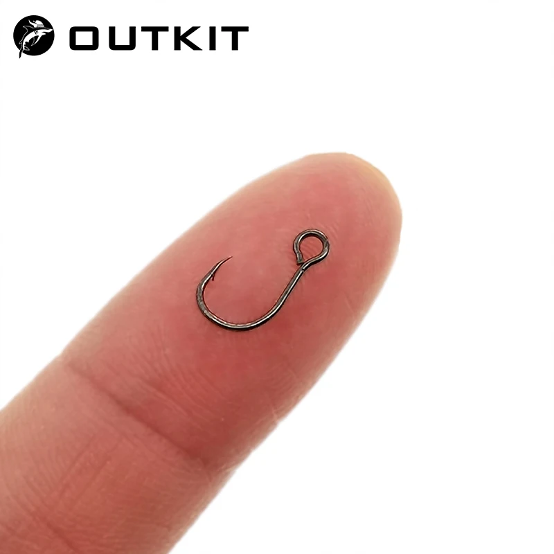 Fishing Hook Barbless - OUTKIT 12 Cho Mồi Dụ Cá