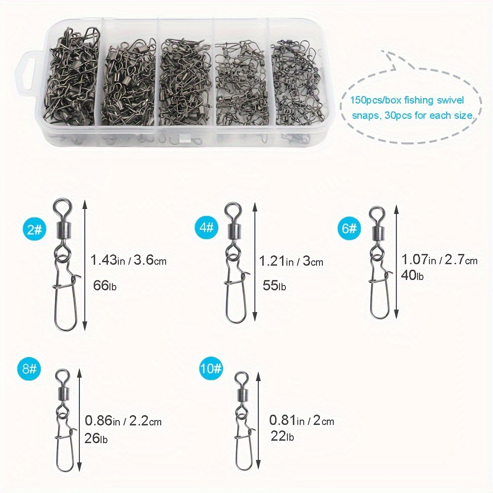 95/210 PCS Set Fishing Connect - đánh giá và giá Fishing Hook Stainless Steel