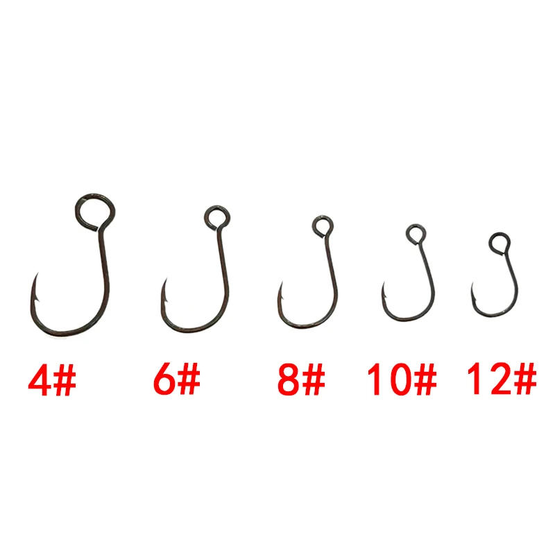OUTKIT 12 Cho Mồi Dụ Cá Dự Phò - đánh giá và giá Fishing Hook Barbless