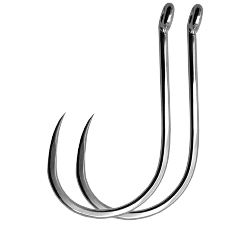 100 Pcs #1-#10 Freshwater Fish - đánh giá và giá Fishing Hook Barbless