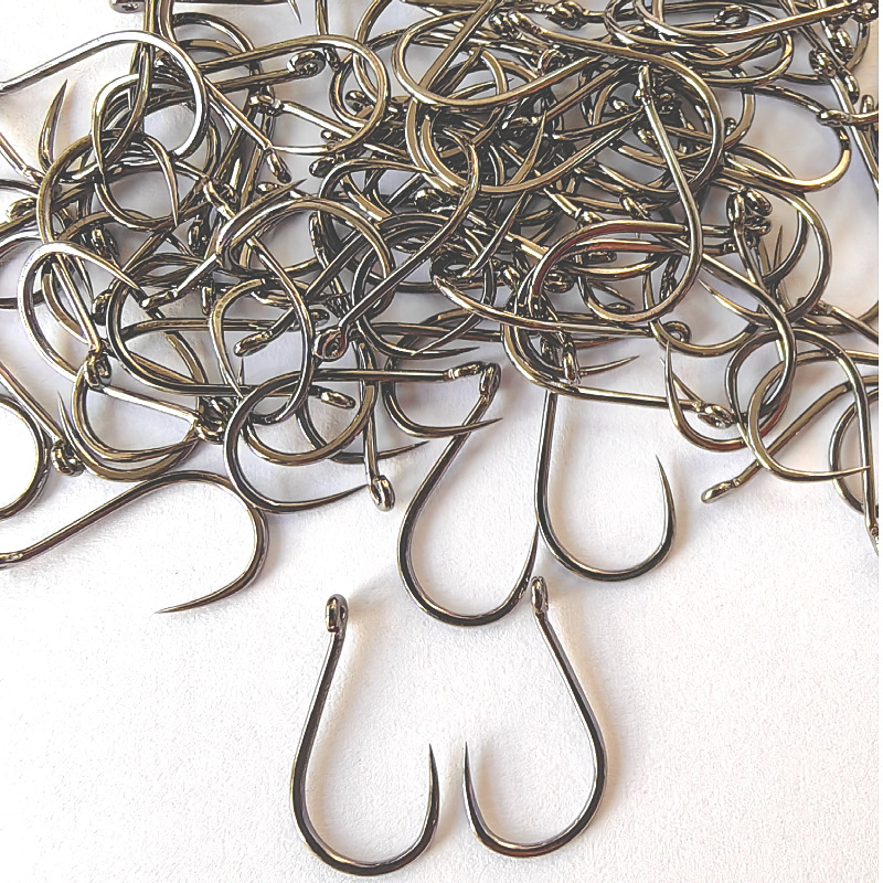 100 Pcs #1-#10 Freshwater Fish - đánh giá và giá Fishing Hook Barbless
