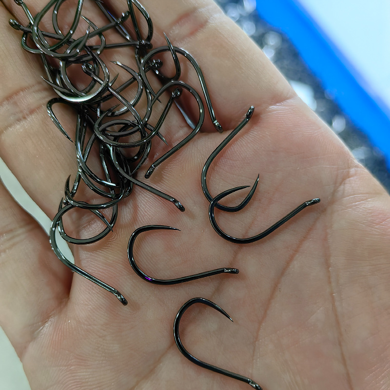 100 Pcs #1-#10 Freshwater Fish - đánh giá và giá Fishing Hook Barbless