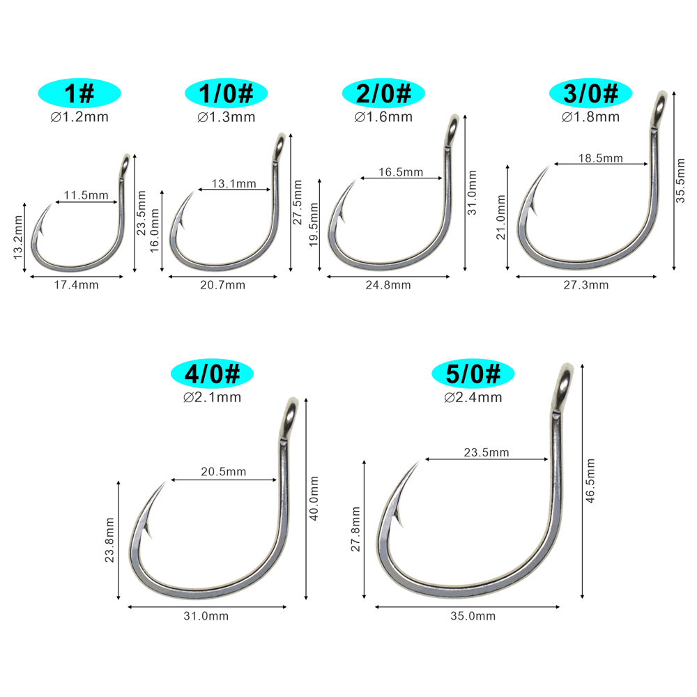 ICERIO 10 Phát Sáng Lớp Phủ Ch - đánh giá và giá Fishing Hook Barbless