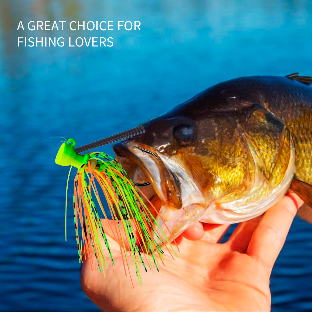 7G 10G 14G Jig Hook Fishing Lu - đánh giá và giá Fishing Hook Weedless